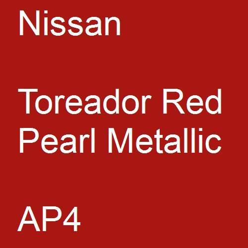 Nissan, Toreador Red Pearl Metallic, AP4.